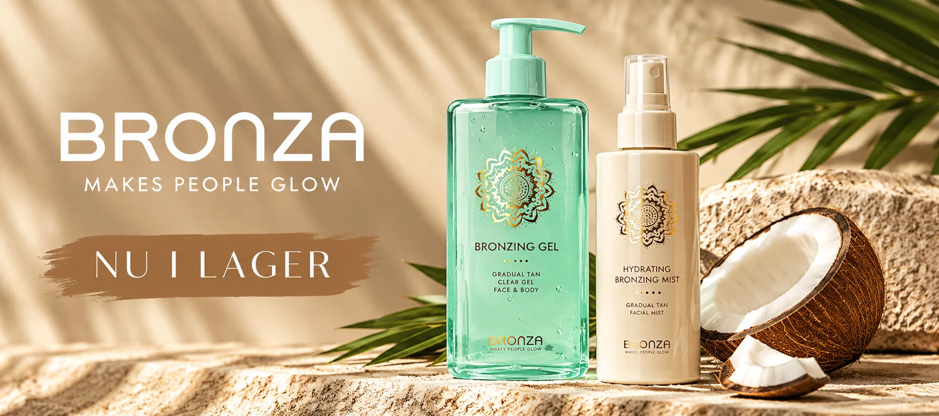 Bronza – nu i lager. Bronzing Gel och Hydrating Bronzing Mist för glow utan sol